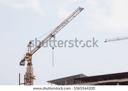 tower crane for high building construction