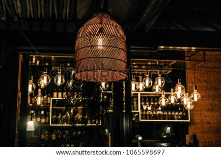 Romantic Lighting in a Restaurant 