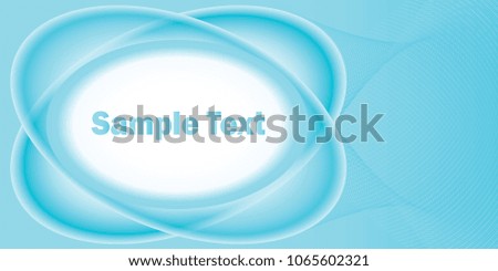 oval frame with gradient