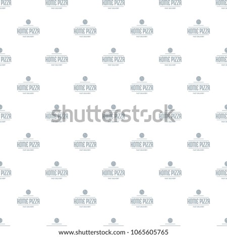 Pizza delivery pattern vector seamless repeat for any web design