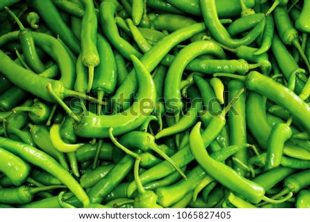 Green pointed pepper