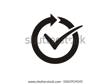continuous convenience simple icon
 Royalty-Free Stock Photo #1065954545