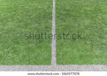 close-up  soccer field