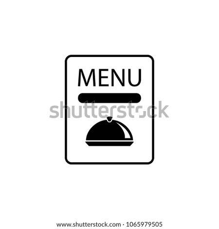 restaurant menu icon. Element of simple icon for websites, web design, mobile app, info graphics. Signs and symbols collection icon for design and development on white background