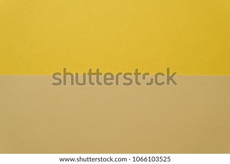 Texture of canary yellow and light yellow colored paper for watercolor and pastel. Can be used as a background