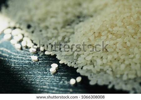 japanese rices, close up. asia.
