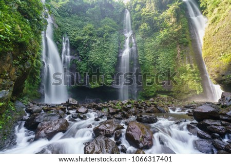 Sekumpul waterfall in Bali