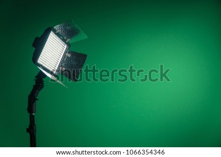 Video light. Devices for video blog recording