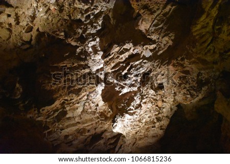 Limestone Caves at Wind Cave National Park - South Dakota, USA