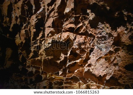 Limestone Caves at Wind Cave National Park - South Dakota, USA