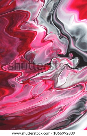 Natural background photo, red white black color mix, marble texture.
