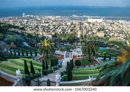 Haifa landscape , Israel