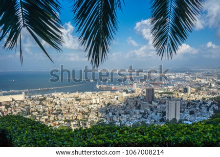 Haifa landscape , israel