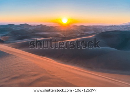 Great sand dune national park on the day,Colorado,usa.