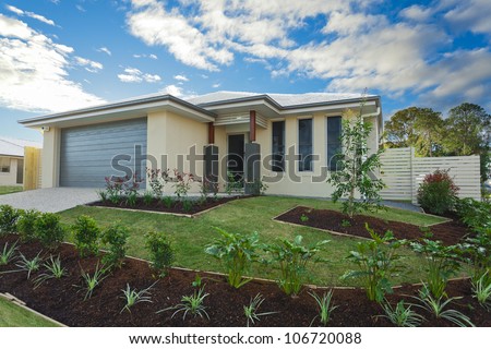 New suburban Australian townhouse