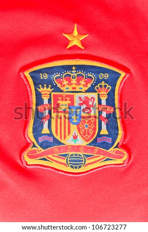 Image is spain on shirt