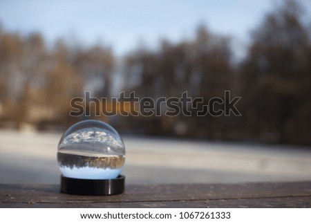 City Moscow neighborhood Kuntsevo glass ball
