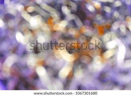 Abstract blur multicolored Bokeh lights background.
