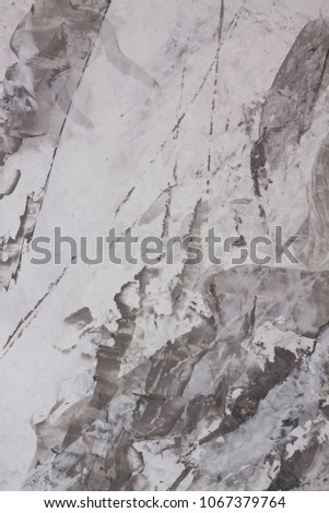 sample of brown Venetian stucco decorative  with tools on black background