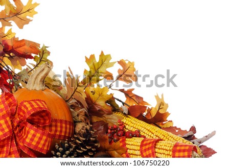 autumnal composition