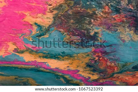 Abstract background, paint droplets