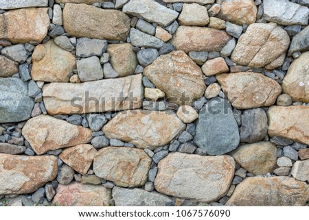 Stone wall background image