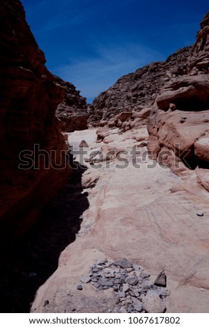 Red Canyon, Sinai, Egypt