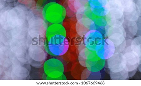 Defocused abstract lights background.
