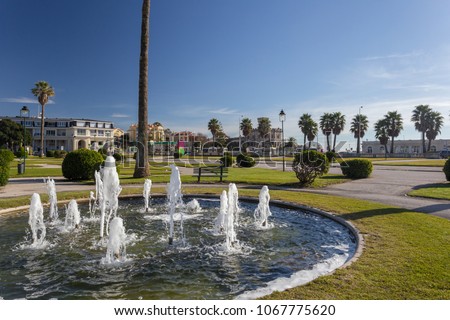 Estoril Garden, Portugal Royalty-Free Stock Photo #1067775620