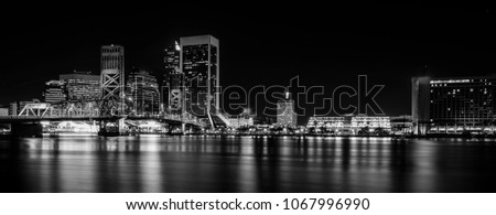 Downtown Jacksonville at Night