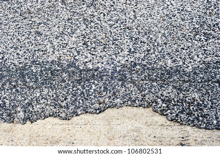  old asphalt