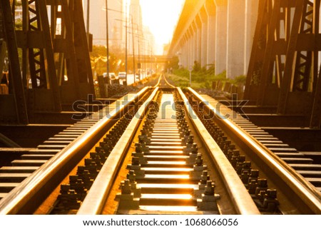 Train to destinations, travel, hope