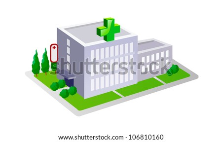 vector icon hospital