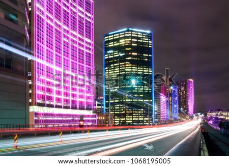 Vivid Sydney - Colorful Skyscrapers