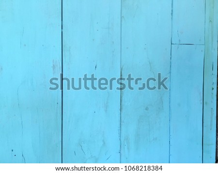 Blue wood texture pattern background