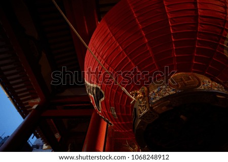 Japanese temple night