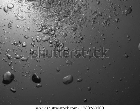 Abstract bubble background
