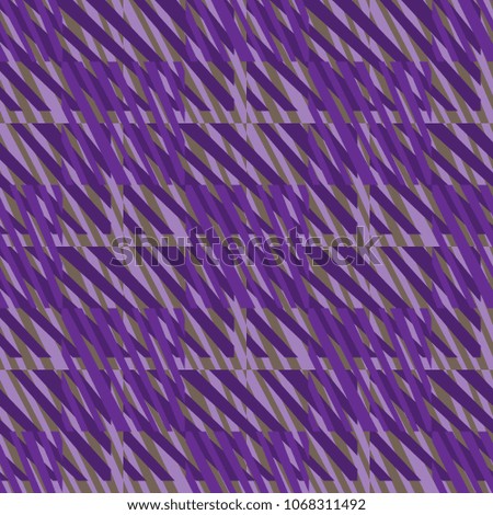 Ragged, uneven stripes. Abstract geometric, seamless pattern.Texture for fabric and wallpaper.  Vector illustration.