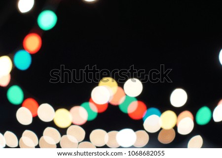 Colorful Bokeh abstract background.