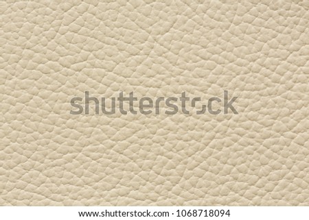 Excellent leather texture in classic light colour. High resolution photo.