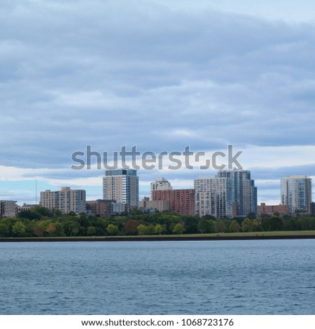 Milwaukee Shoreline viewed from the lake
