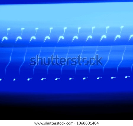 Photo of LED lights. Bright, abstract background image. Flashes of multicolored light.