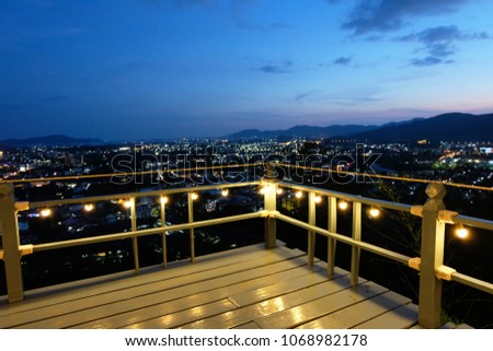 Balcony Night Stock Photos And Images Avopix Com