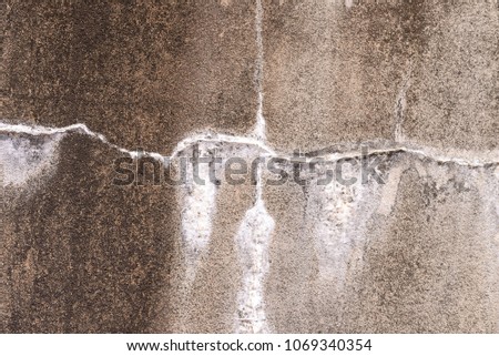 Old cement surface with cracks.