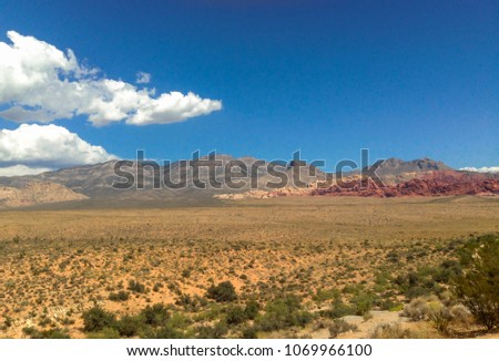 Picture of the Nevada desert
