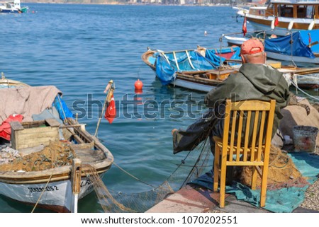 Fisherman and fishing