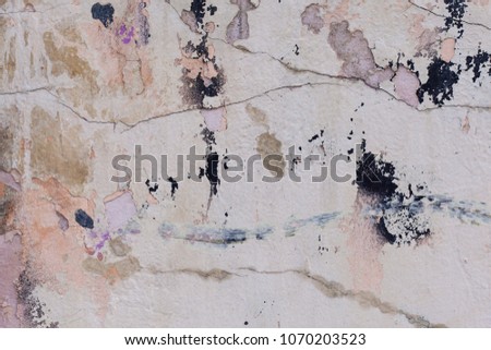 Spotted plaster grunge texture