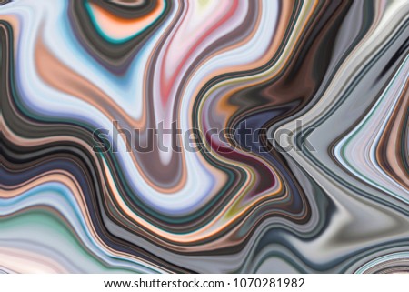 Marble ink colorful. brown marble pattern texture abstract background. can be used for background or wallpaper.