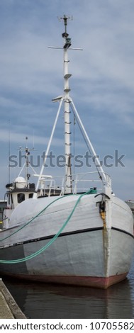 FISHING BOAT - Ship at the port wharf
