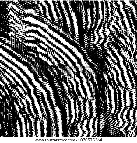 Grunge halftone black and white line texture background. Abstract stripe vector illustration Texture
